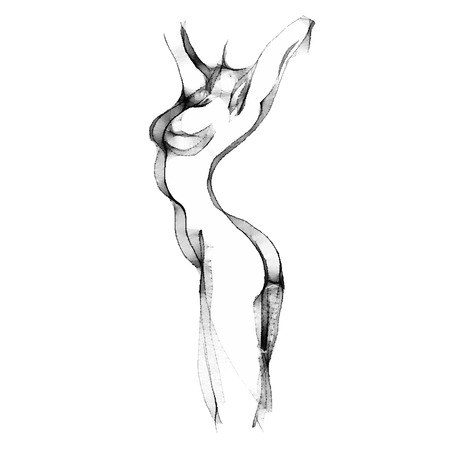 Scetch girl Hot naked